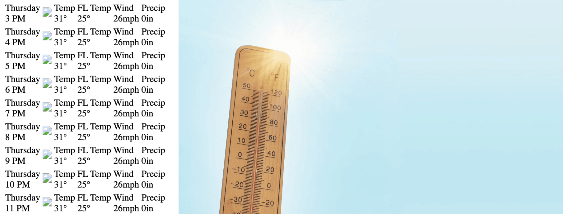 Weather App